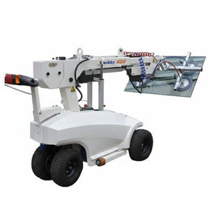 robot per la posa di vetrate semovente