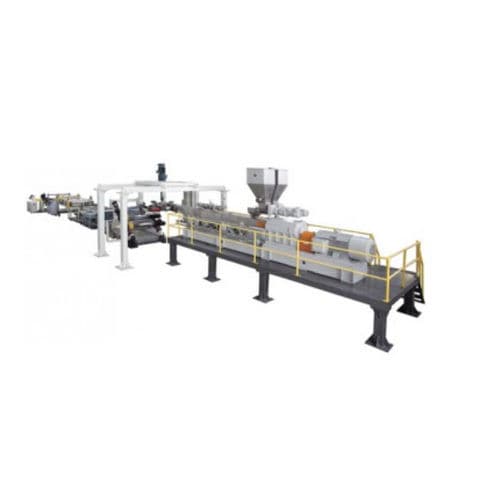 Linea di estrusione multistrato - CWT series - Cowell(Nanjing)Extrusion Machinery Co.,Ltd. - doppia vite / monostrato / di lastre