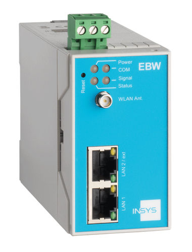 Router di comunicazione - EBW-W100 - INSYS MICROELECTRONICS GmbH - wireless / di dati / packet-based