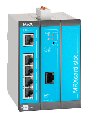 Router di comunicazione - MRX3 DSL-A - INSYS MICROELECTRONICS GmbH - cellulare / di dati / packet-based