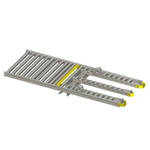 Trasportatore a rulli - PES60-90 - AMI Förder- und Lagertechnik GmbH - di scarico / manuale / per pallet