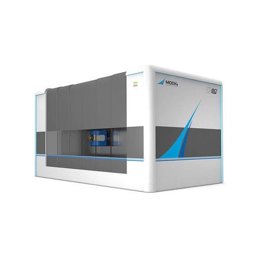 Centro di lavoro CNC 3 assi - D80 - Modig Machine Tool - 4 assi / orizzontale / per acciaio