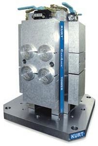 Morsa di macchina - CTHDHM643 - Kurt Manufacturing-Industrial Products Division - pneumatica / verticale / 4 lati