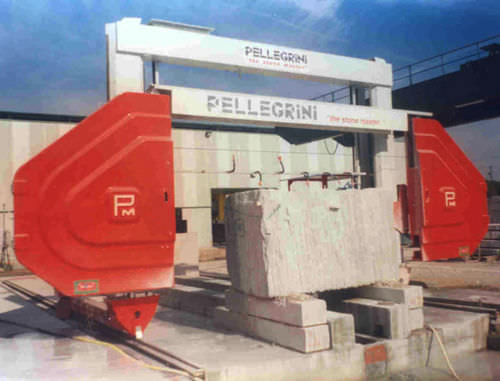 Sega a nastro - Pellegrini - per pietra / CNC