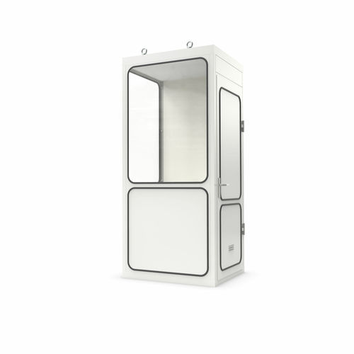 Sistema room-in-room in lamiera - Ri 4 - WSM – Walter Solbach Metallbau GmbH - in fibra minerale / con pavimento in PVC