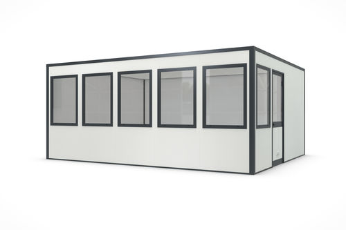 Sistema room-in-room modulabile - SmartUnit 18d - WSM – Walter Solbach Metallbau GmbH - in lamiera d'acciaio / in lamiera