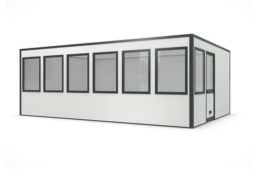 Sistema room-in-room modulabile - SmartUnit 20d - WSM – Walter Solbach Metallbau GmbH - in lamiera d'acciaio / in lamiera