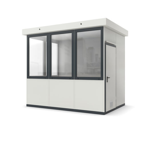 Sistema room-in-room modulabile - Wa 10 - WSM – Walter Solbach Metallbau GmbH - in lamiera / in fibra minerale / con pavimento in PVC