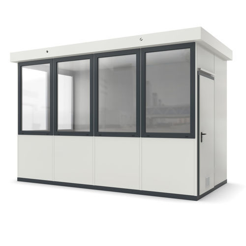 Sistema room-in-room modulabile - Wa 12b - WSM – Walter Solbach Metallbau GmbH - in lamiera / in fibra minerale / con pavimento in PVC