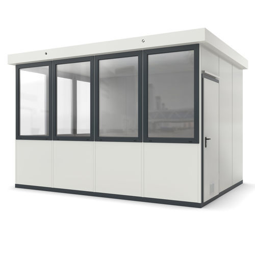 Sistema room-in-room modulabile - Wa 14c - WSM – Walter Solbach Metallbau GmbH - in lamiera / in fibra minerale / con pavimento in PVC