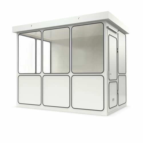 Sistema room-in-room modulabile - Ra 10 - WSM – Walter Solbach Metallbau GmbH - con pavimento in PVC