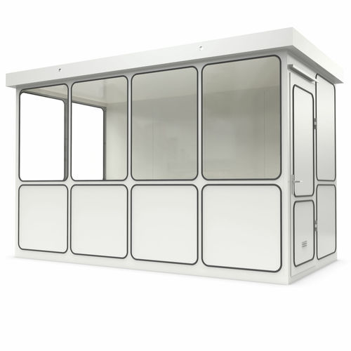 Sistema room-in-room modulabile - Ra 12b - WSM – Walter Solbach Metallbau GmbH - in fibra minerale / con pavimento in PVC