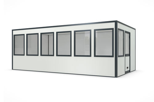 Sistema room-in-room modulabile - SmartUnit 18c - WSM – Walter Solbach Metallbau GmbH - in lamiera d'acciaio / in lamiera