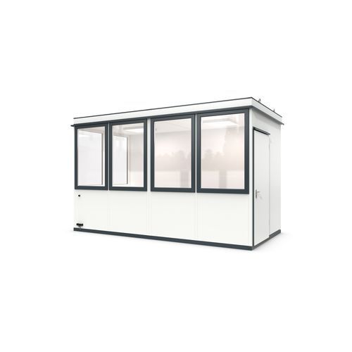 Sistema room-in-room modulabile - Outdoor Basic 10 Office Plus - WSM – Walter Solbach Metallbau GmbH - in lamiera / in fibra minerale / con pavimento in PVC