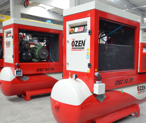 Compressore a vite - SPARK series - Ozen Kompresor - d'aria / con motore elettrico / fisso