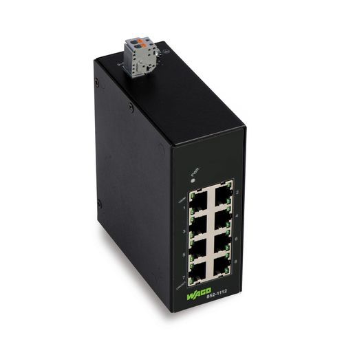 Switch Ethernet non gestibile - 852-1112 - WAGO - 8 porte / 8 porte / gigabit