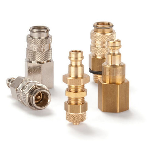 Sistema di attacco rapido per carrello elevatore - 21 series - Parker Fluid System Connectors Division Europe - per macchina di movimentazione materiali / per camion