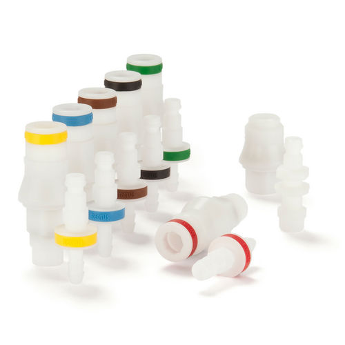 Raccordo per prodotti chimici - MD series - Parker Fluid System Connectors Division Europe - pneumatico / rapido / in POM