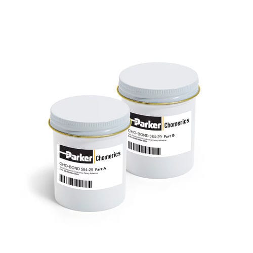 Colla epossidica - CHO-BOND® 584-29 - Parker Fluid System Connectors Division Europe - per metallo / bicomponente / per dispositivi elettronici