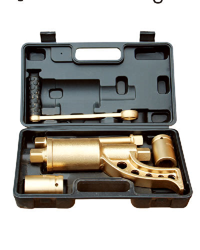 Chiave speciale antiscintilla - 124A series - HEBEI BOTOU SAFETY TOOLS CO.,LTD - in rame / amagnetica / moltiplicatore di forza