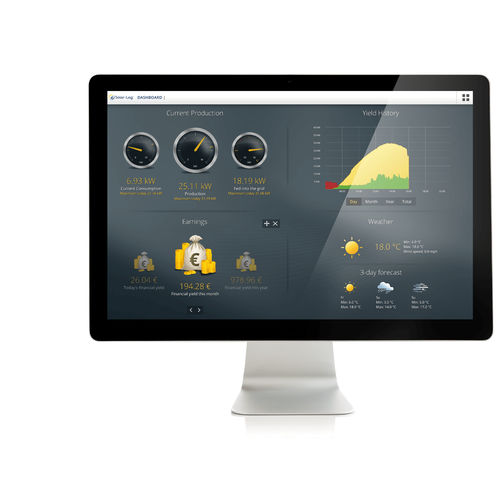 Software per cruscotto - Solar-Log™ - Solare Datensysteme GmbH - basato sul web