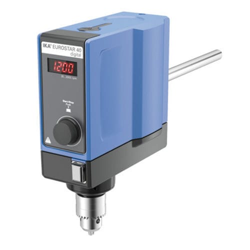 Agitatore di laboratorio ad asta - IKA Eurostar 40  - Asynt - digitale / per albero / LED