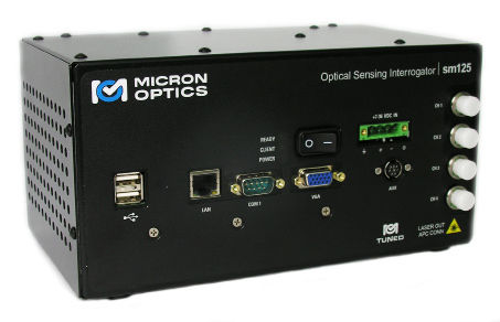 Apparecchio di misura in fibra ottica - sm125 - Micron Optics - compatto