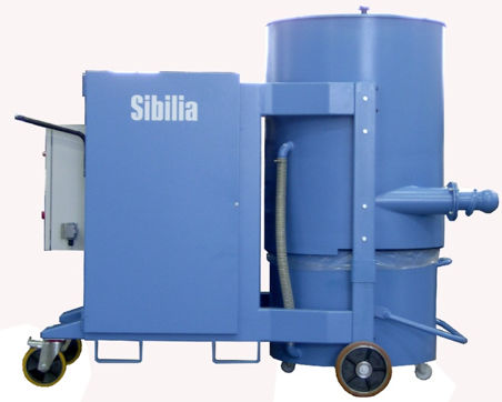 Aspiratore industriale - F100 C - SIBILIA SRL - elettrico / mobile