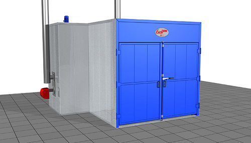 Forno a camera - Euro FSC series - Eurotherm - di cottura / a combustione