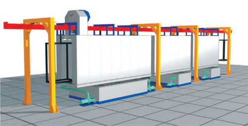 Tunnel di lavaggio a spruzzo - Euro TLL series - Eurotherm - di sgrassatura