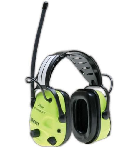 Auricolare con riduzione del rumore - Hi-Viz H10AHV - Magid Glove & Safety - con radio