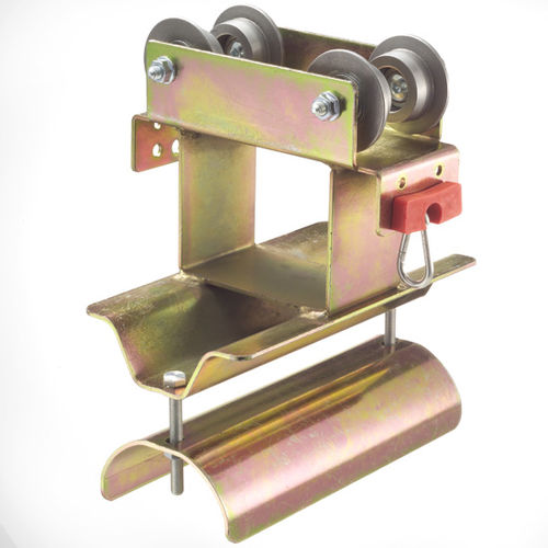 Carrello portacavi in acciaio galvanizzato - T164 series - By CARPEL - in acciaio inossidabile