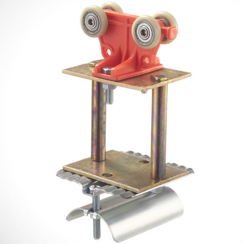 Carrello portacavi in nylon - TRN1P series - By CARPEL - in acciaio galvanizzato / con fascette di fissaggio