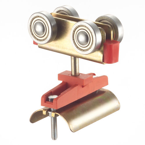 Carrello portacavi in acciaio galvanizzato - CRA2P-SG series - By CARPEL - rotondo