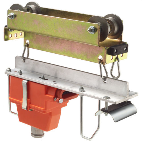 Carrello portacavi in acciaio galvanizzato - C506 series - By CARPEL - in acciaio inossidabile / con connettore cavo piatto / piatto