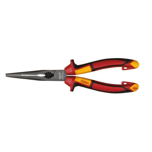 Pinza a becco piatto - 493246456 series - Milwaukee - per fili / per cavo / isolata