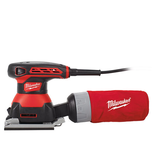 Levigatrice e lucidatrice vibrante - SPS 140 - Milwaukee - portatile / elettrica / per legno