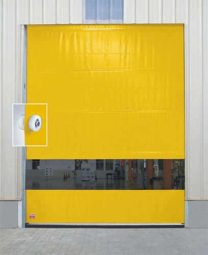 Porta ad avvolgimento - Prime Plus 1 - Gandhi Automations Pvt Ltd - in tessuto / in PVC / da esterno