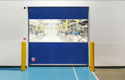 Porta ad avvolgimento - Prime Atex - Gandhi Automations Pvt Ltd - in tessuto / in PVC / per interno