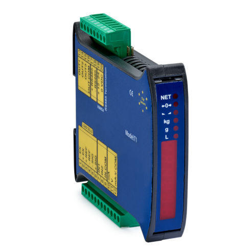 Trasmettitore di peso con uscita amplificata - Vetec A/S - su guida DIN