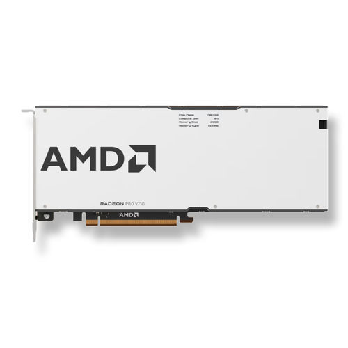 Scheda grafica PCIe - Radeon™ PRO V710 - AMD - AMD Radeon / GDDR6 / Windows 10