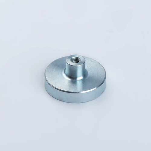 Magnete in ferro-boro NdFeB con leganti polimero - M series  - ThyssenKrupp Magnettechnik - di fermo piatto / per assemblaggio / con boccola filettata