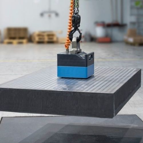 Sollevatore magnetico permanente a commutazione elettrica - FXE-1000/80 - ThyssenKrupp Magnettechnik - movimentazione