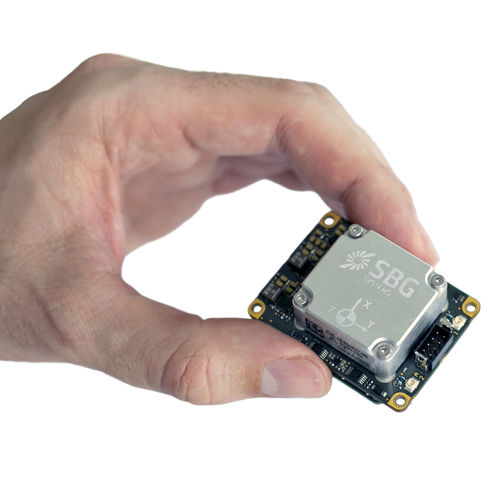 INS GNSS - Quanta Micro - SBG Systems - in miniatura / per drone / con doppia antenna GPS integrata