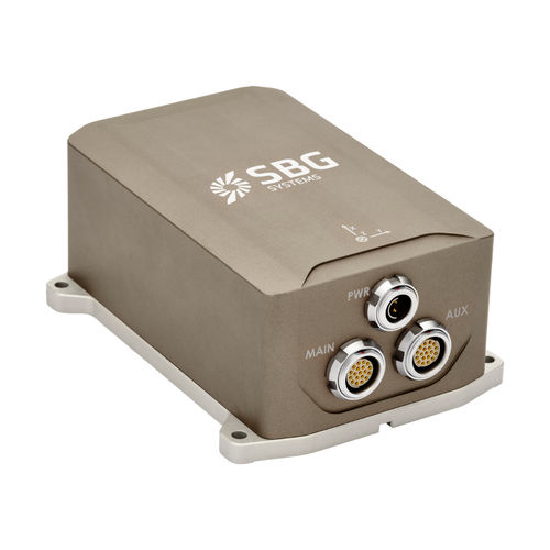 Sistema di navigazione inerziale GNSS - Apogee-E - SBG Systems - ad alta precisione / ITAR-free / integrato