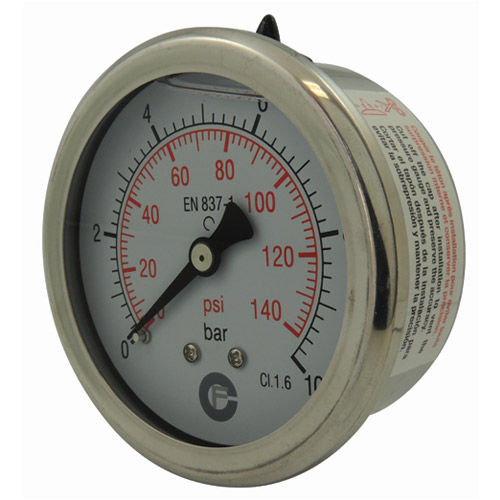 Manometro relativo - 248 series  - Codital - con quadrante / in ottone / in acciaio inossidabile