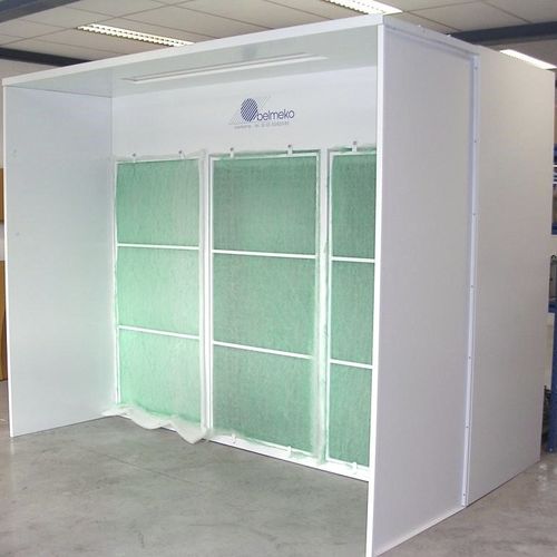 Cabina di verniciatura aperta - Belmeko - a filtro