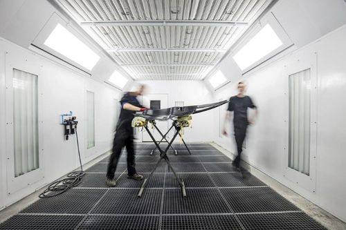 Cabina di verniciatura chiusa - Belmeko - per veicolo
