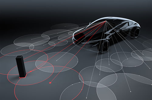 Sensore LIDAR per navigazione autonoma - AMS - per rilevamento di ostacoli / TOF