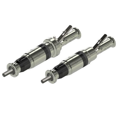 Motore pneumatico a ingranaggi planetari - NTS 25 series - MODEC - a paletta / ATEX / compatto